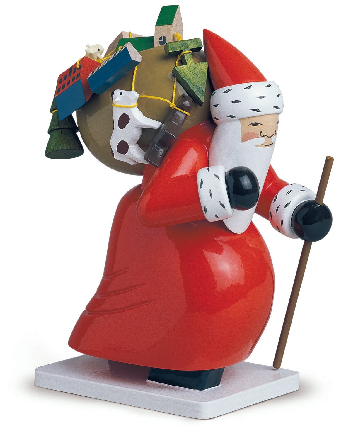 WUK - 6301/5h - Wendt & Kühn 'Großer Weihnachtsmann mit Spielzeug - Höhe 14,5cm'