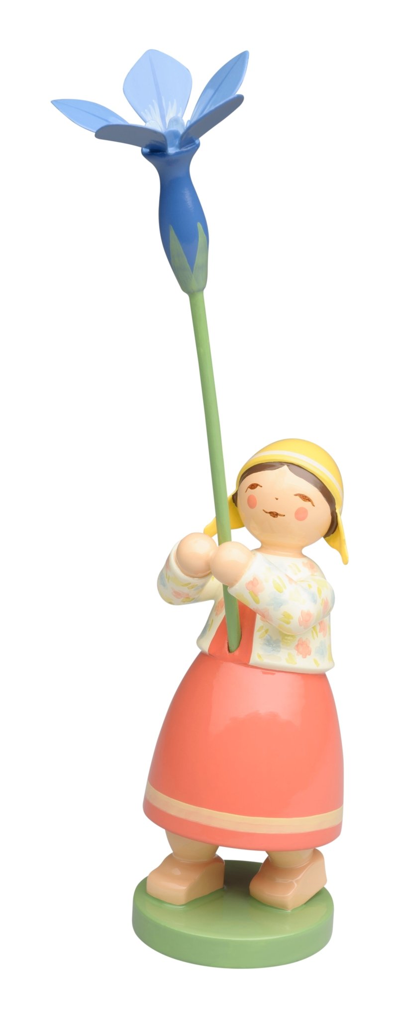 WUK - 5248/30 - Wendt & Kühn 'Girl with Spring Gentian - 13cm' 2024