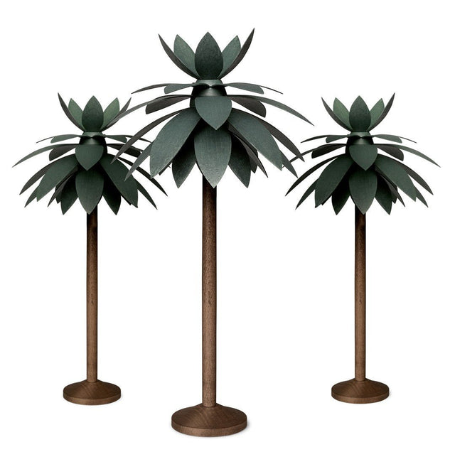 WUK - 5250/SET4 - Wendt & Kühn 'Set von 3 Palmen, 2x klein 22cm, 1x groß 25cm' 2025