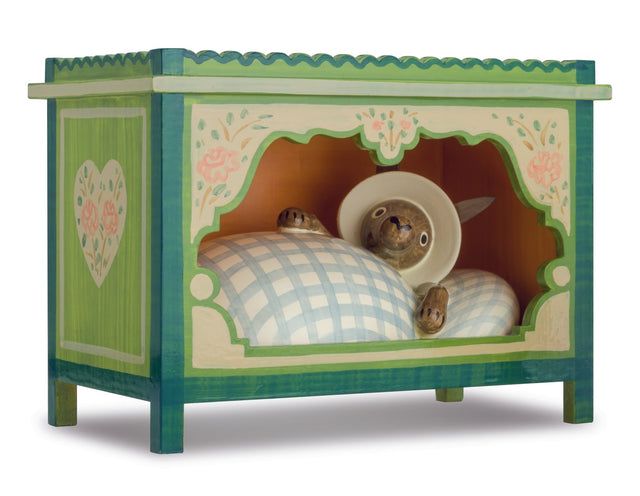 WUK - 5281/2 - Wendt & Kühn 'Wolf im Himmelbett - 10,5x6x7,5cm'