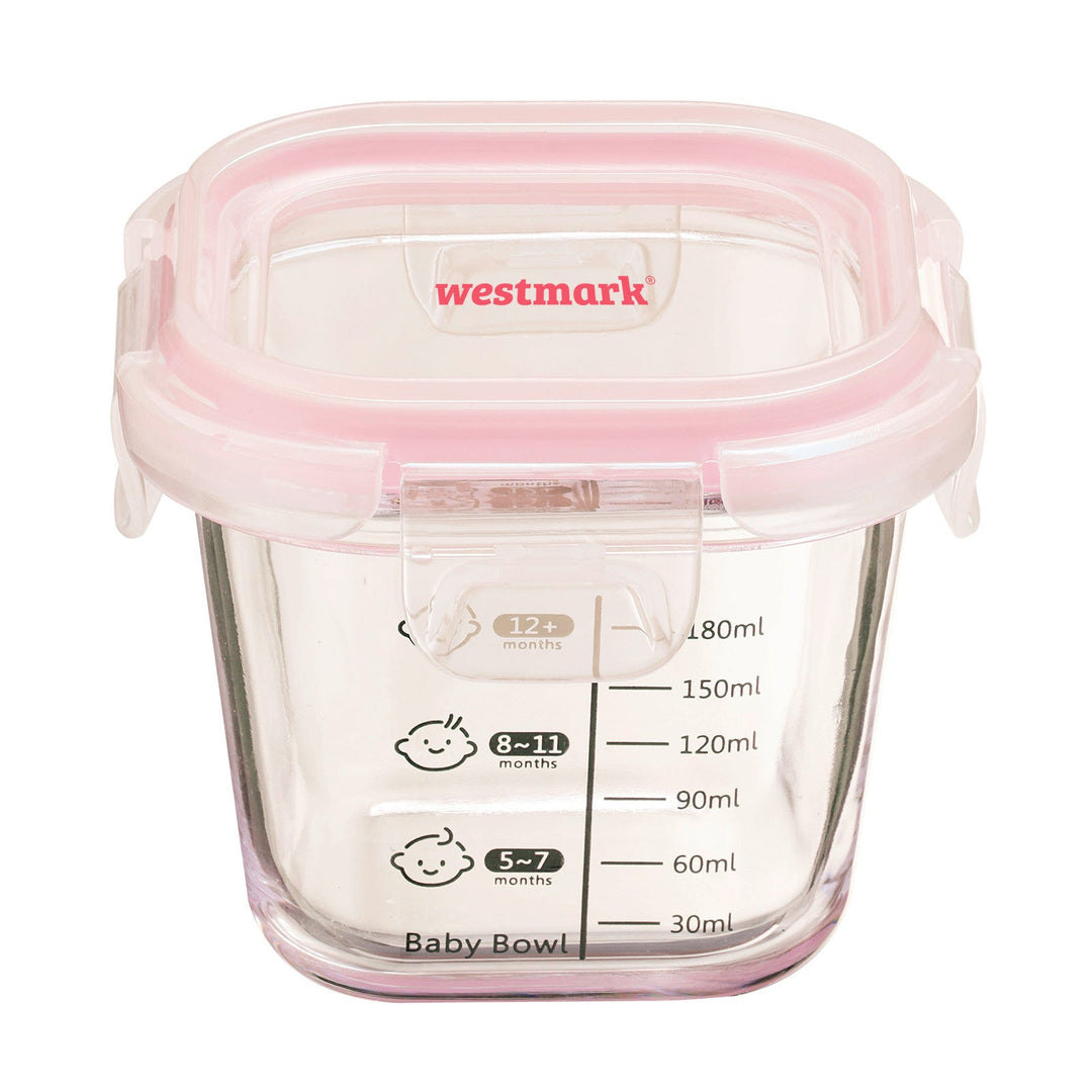 WST-23382270 - Westmark, Glas - Frischhaltedose "Baby Bowl" 200ml eckig