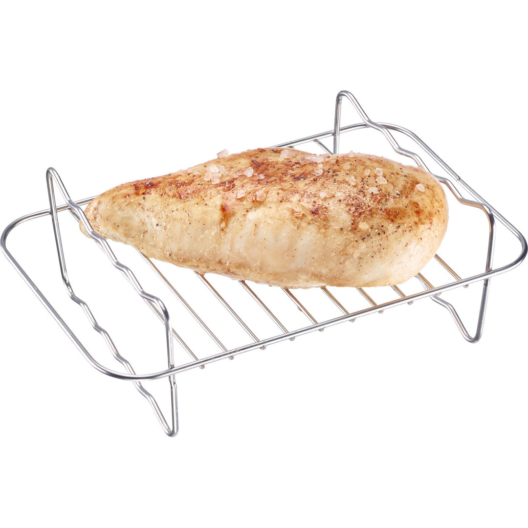 WST-22142270 - Westmark, Grillrost für Heißluftfritteuse, mit 4 Spießen, 20 x 13 x 7cm