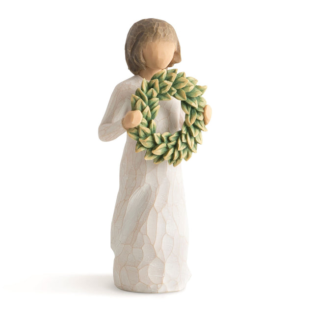 WT-27603 - Willow Tree Figur 'Magnolia – Susan Lordi Figur mit Magnolienzweig'