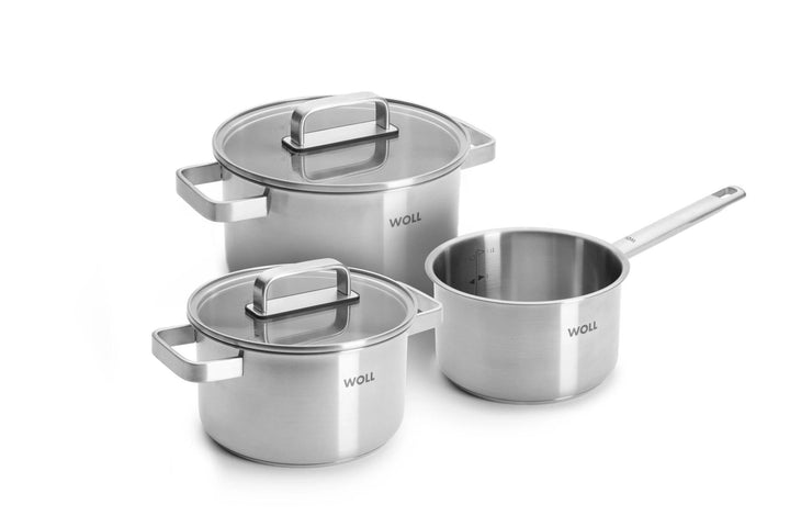 WOL-ST-SET001 - Woll, 5-teilige Topf Set, Edelstahl