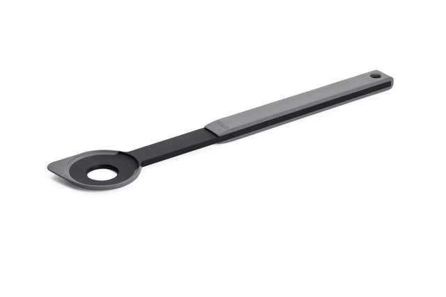 WOKU005 - G - WOLL 'Cook it Lochlöffel - grau - 32,5cm'
