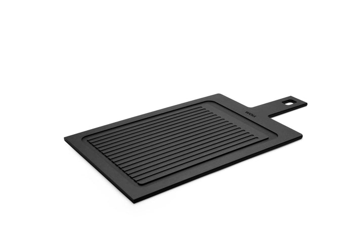 WOL - CB4925 - 1 - WOLL, Cortar y Servir, tabla de cortar con ranuras, 49x25cm
