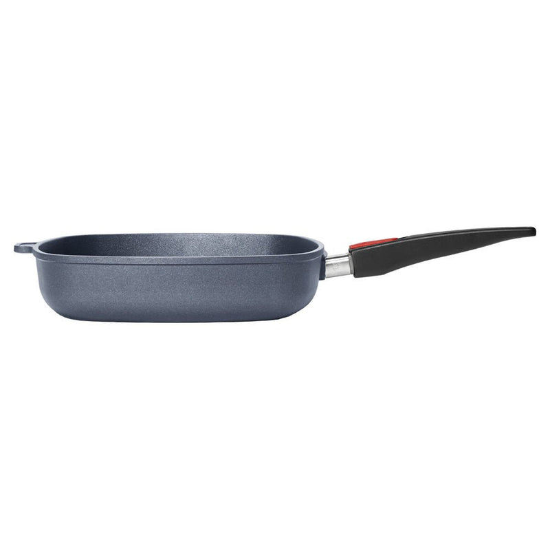 WO1628 - 1DPI - WOLL 'Diamond LITE Induktion Steakpfanne viereckig, AS 28x28cm, h 4cm mit Rillen