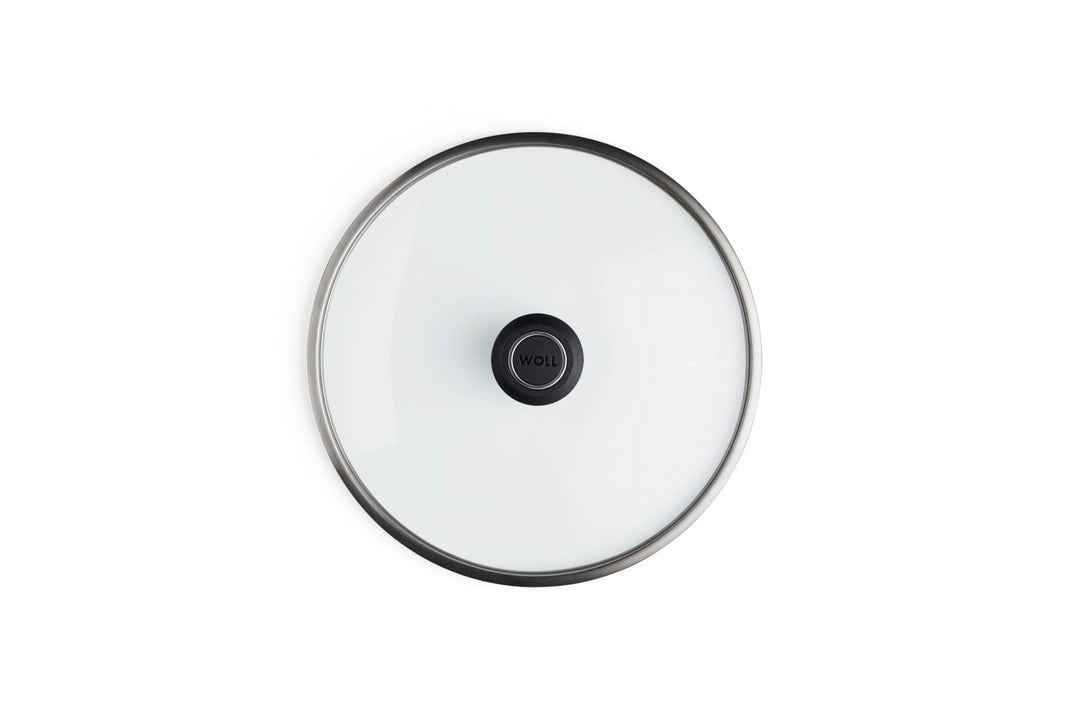 WONB - LCI - 1728 - L - Q - Woll, Eco Logic Guss - Hochrandpfanne, D28cm, inkl. Glasdeckel in Geschenkbox