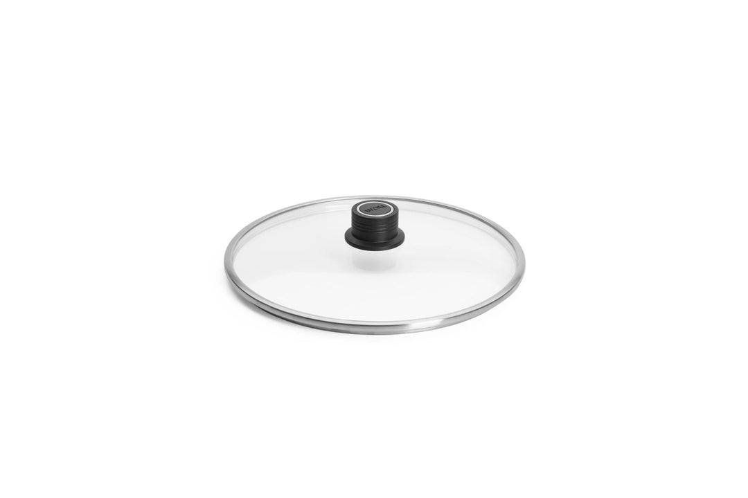WONB - LCI - 1728 - L - Q - Woll, Eco Logic Guss - Hochrandpfanne, D28cm, inkl. Glasdeckel in Geschenkbox