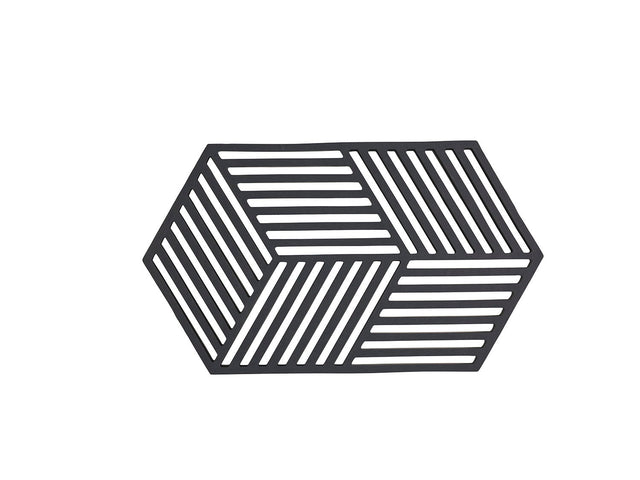 F&H-31610 - Zone Denmark, Untersetzer Hexagon, Black, 24 x 14 x 0,9 cm