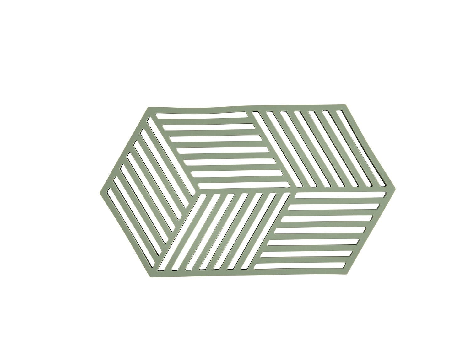 F&H-31614 - Zone Denmark, podložka pod sklenice Hexagon, Rosemary, 24 x 14 x 0,9 cm