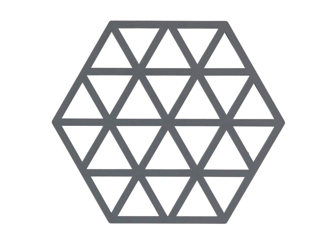 F&amp;H-330226 - Zone Denmark, Triangles Coasters, Cool Grey, 16 x 14 x 0.9 cm