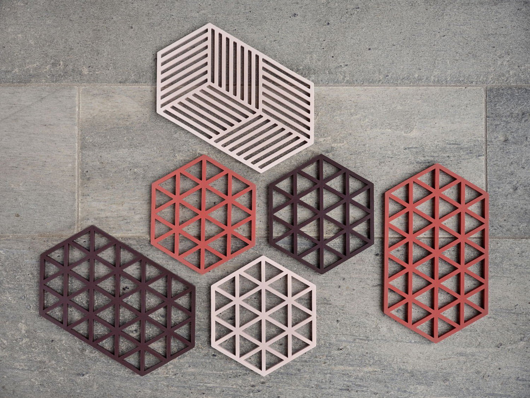 F&amp;H-36562 - Zone Denmark, Coaster Triangles, Kalamata, 24 x 14 x 0.9 cm