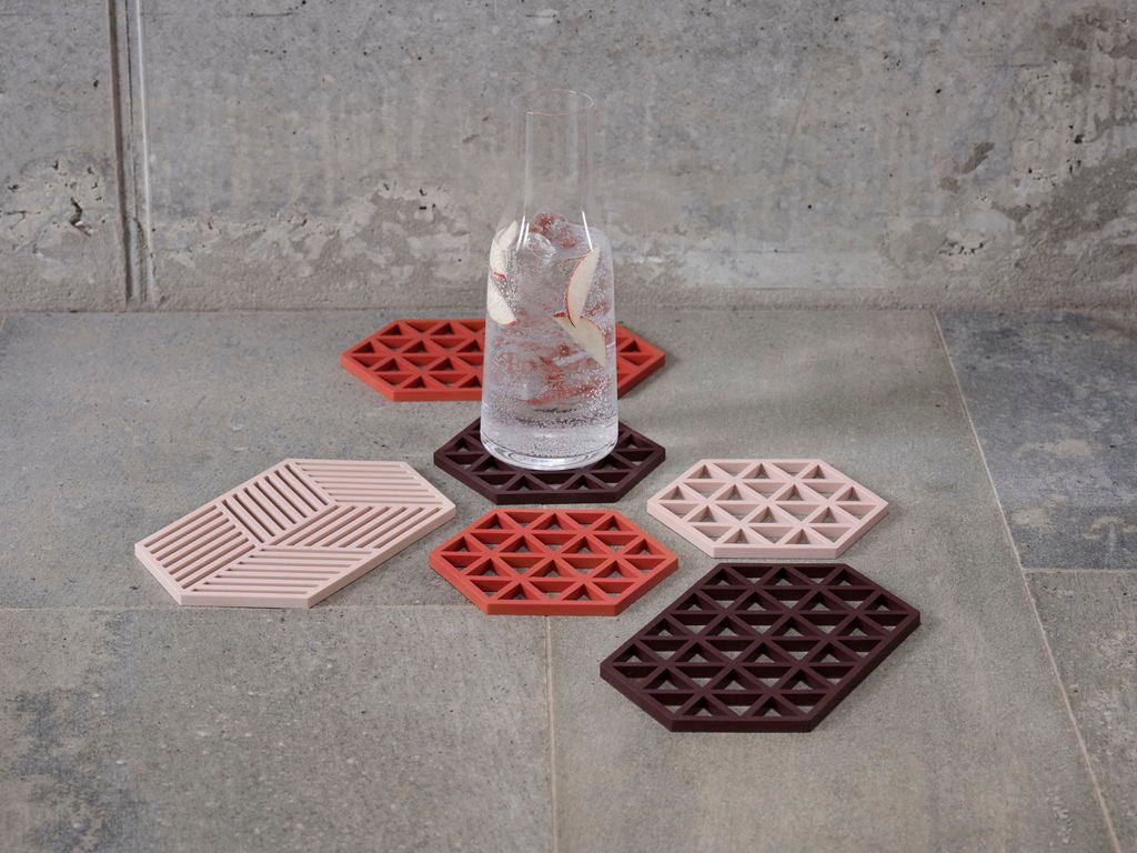 F&amp;H-36562 - Zone Denmark, Untersetzer Triangles, Kalamata, 24 x 14 x 0,9 cm
