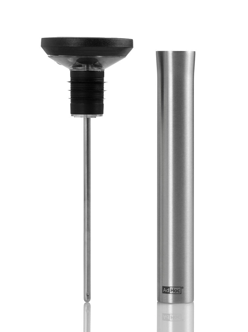 AdHoc - FV64 - AdHoc 'Thermometer, Ausgießer und Verschluss GUSTO, schwarz'