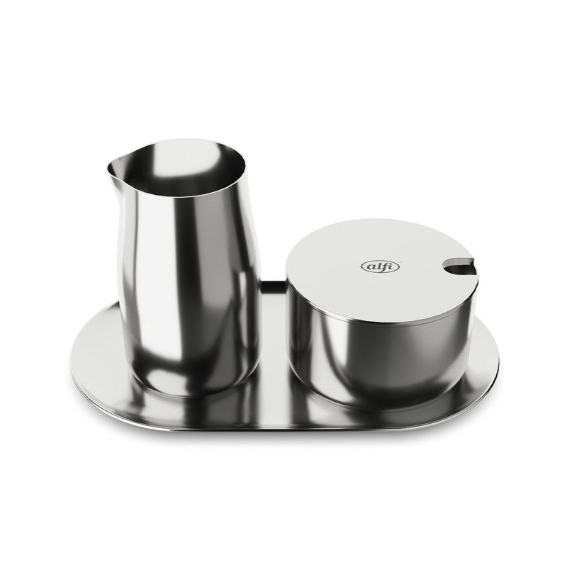 ALF - 2114000000 - Alfi 'Milch und Zucker Set Edelstahl poliert'