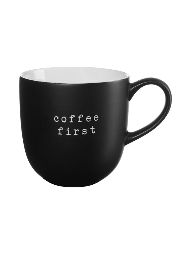 ASA - 17064277 - ASA 'Henkelbecher "Coffee first hey"'