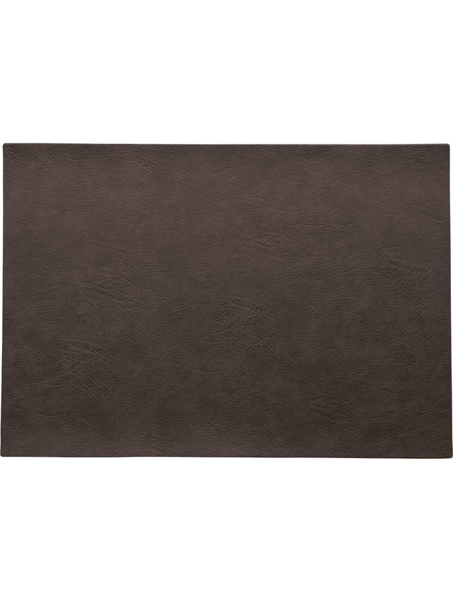 ASA - 78304076 - ASA 'Tischset, black coffee vegan leather'