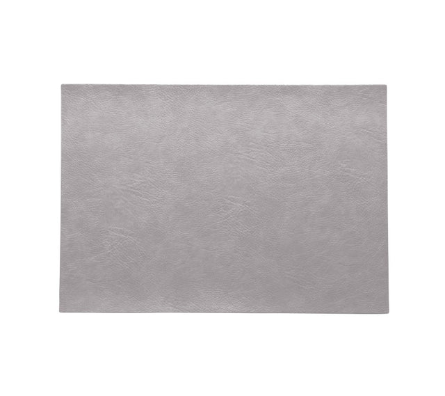 ASA - 78313076 - ASA 'Tischset silver cloud, vegan Leder'
