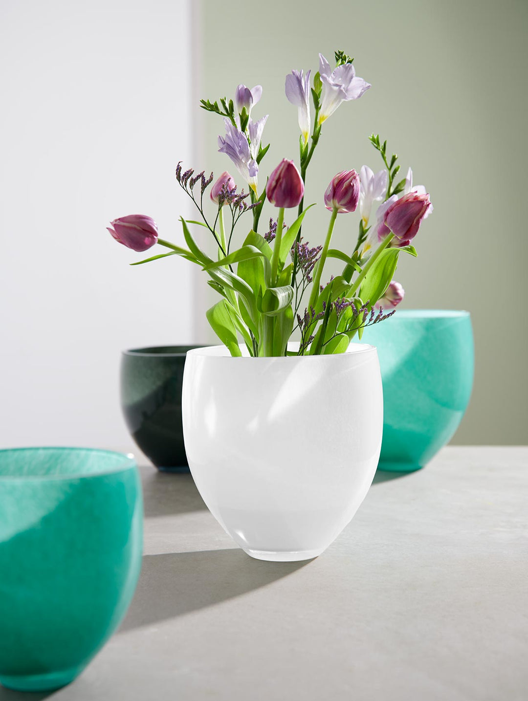 ASA - 71012372 - ASA - Vase, lagoa, oliveira, 19cm