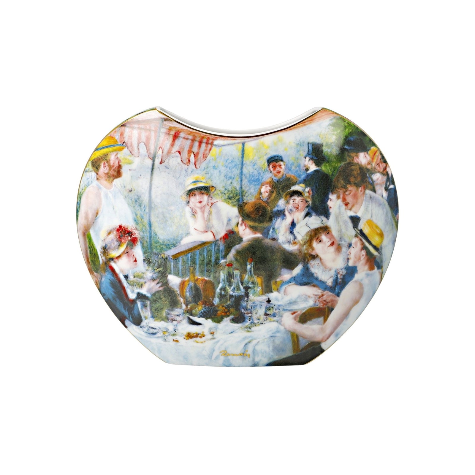 67062731 - Auguste Renoir - Frühstück der Ruderer, Goebel, Vase, 2024