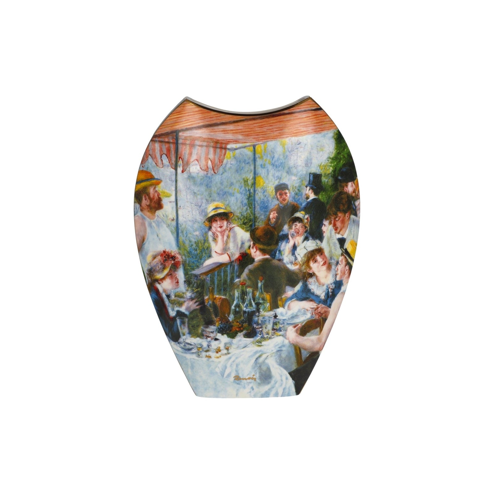 67062641 - Auguste Renoir - Frühstück der Ruderer, Goebel, Vase, 2024