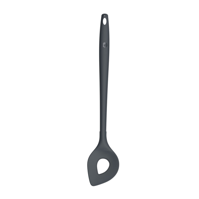 KOBL - 22026.10 - Backlöffel 30cm, KochBlume, Silikon, Edelstahl, anthrazit