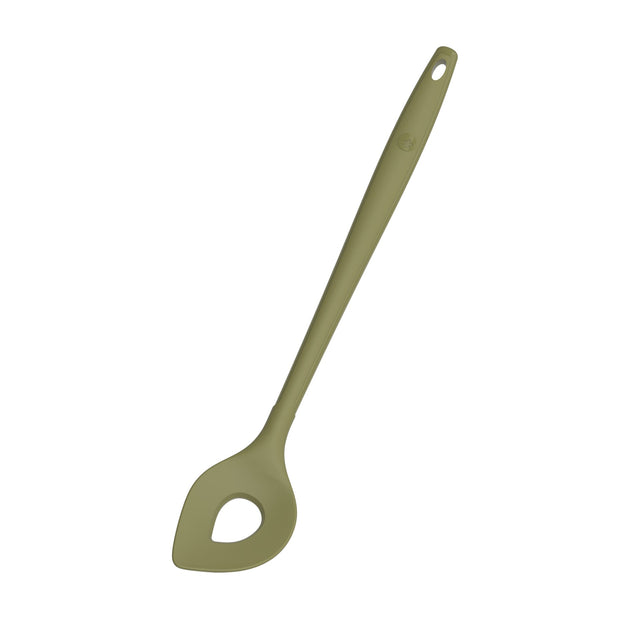 KOBL - 22026.53 - Backlöffel 30cm, KochBlume, Silikon, Edelstahl, olive