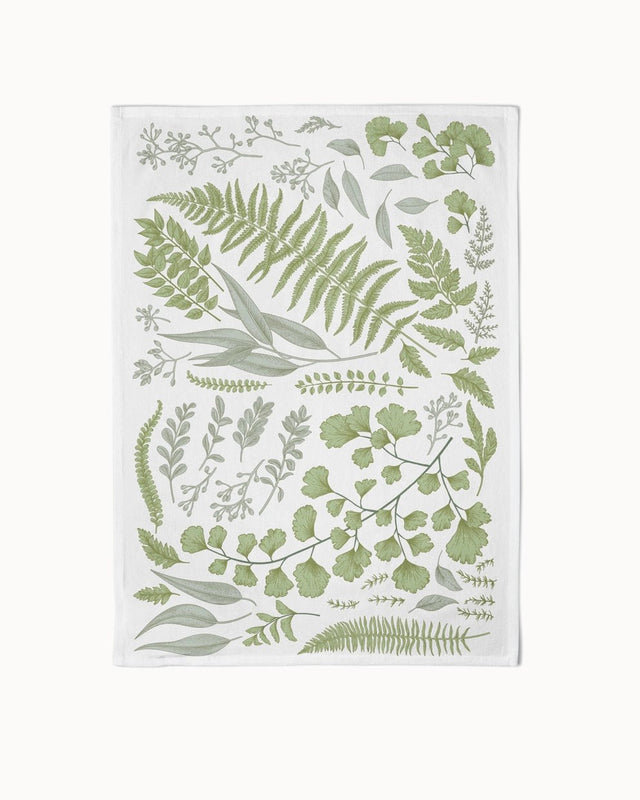 CHI - OKT109 - chic.mic 'Geschirrtuch - Green Leaves'