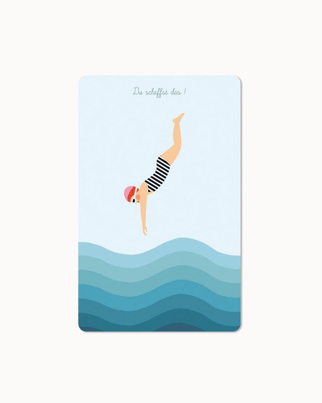 CHI - LC316 - chic.mic 'Lunacard Postkort' "Du kan klare det!"
