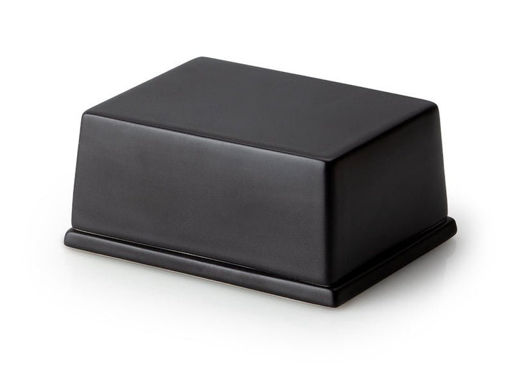 3726000 - Continenta - Butterdose für 250 g Butter - Keramik, schwarz