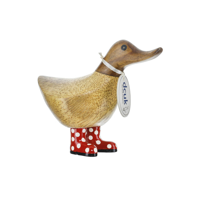 dcuk-D9WRS - dcuk - Baby Ente rosa Stiefel gerade blickend - h 11 cm