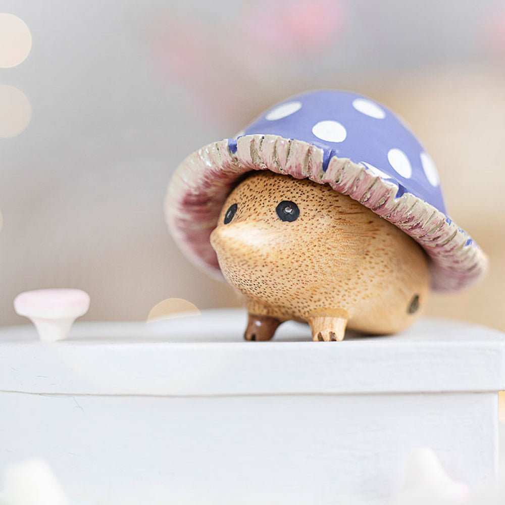 dcuk - HED01L - dcuk - Fliegenpilz Hedgy (Lila) - 9 cm