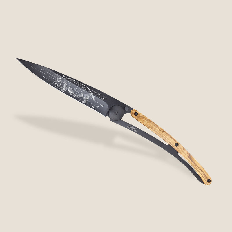 DEE - 1GB000152 - Deejo 37g, Olivenholz / Schweinerei