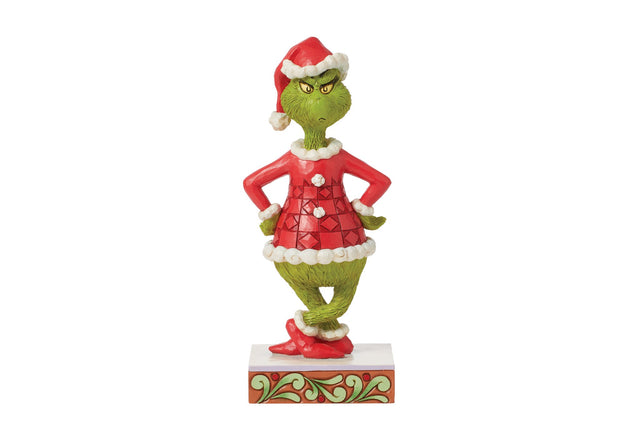 6015222 - Der Grinch mit Händen auf den Hüften - 17cm, Jim Shore 2024