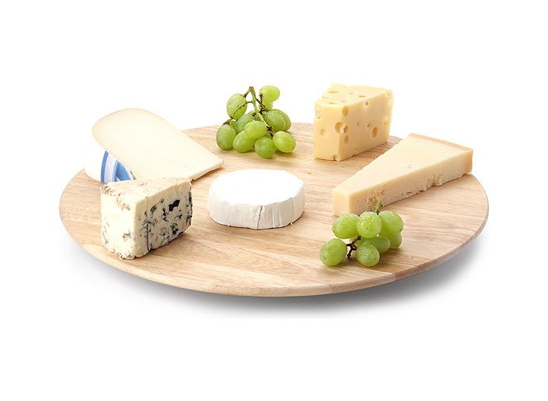 3014000 - Drehplatte aus Gummibaumholz, Continenta, Ø 40cm