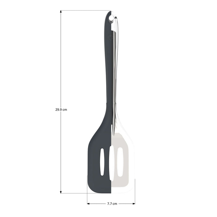 KOBL - 22028.12 - Flexwender 30cm, KochBlume, Silikon, Edelstahl, taupe