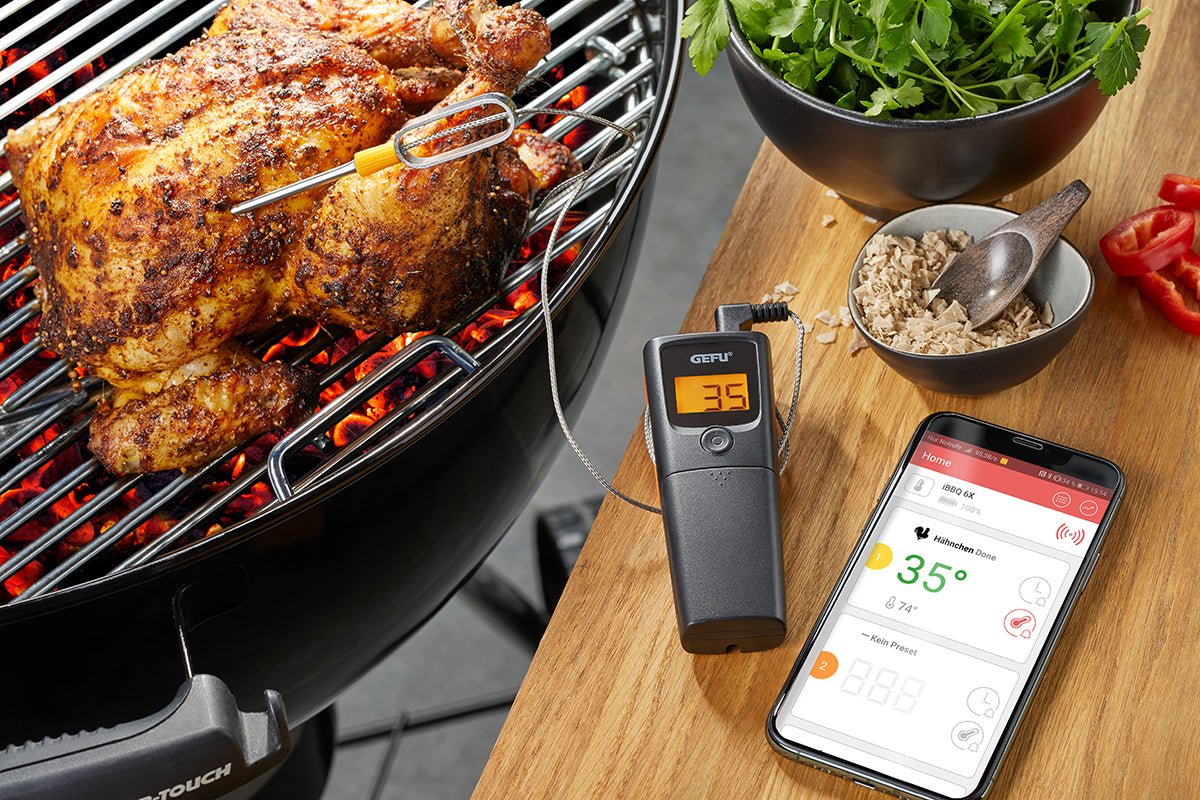 GE21950 - GEFU 'Grill - und Bratenthermometer CONTROL, 1 Kanal'