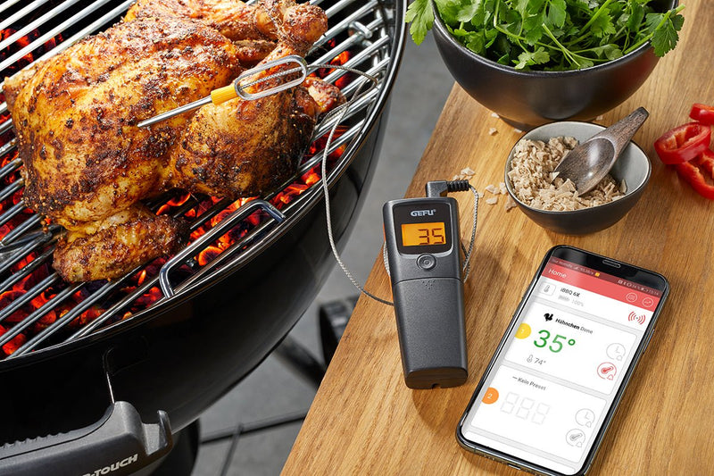 GE21950 - GEFU 'Grill - und Bratenthermometer CONTROL, 1 Kanal'