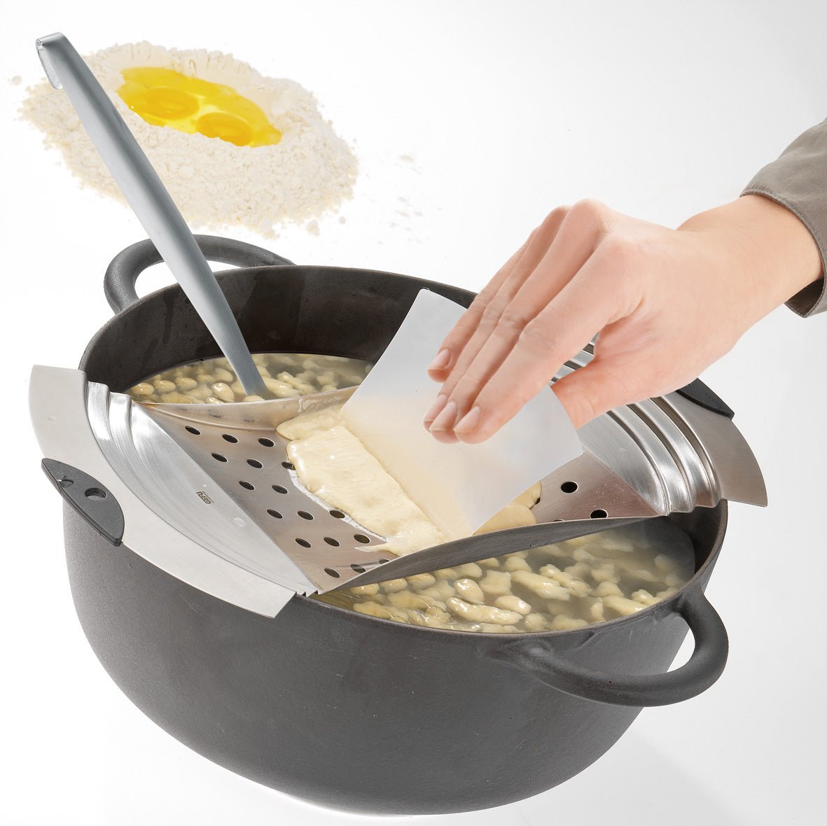GE10920 - GEFU 'Spätzleaufsatz ERGO - Pasta/Kartoffel'