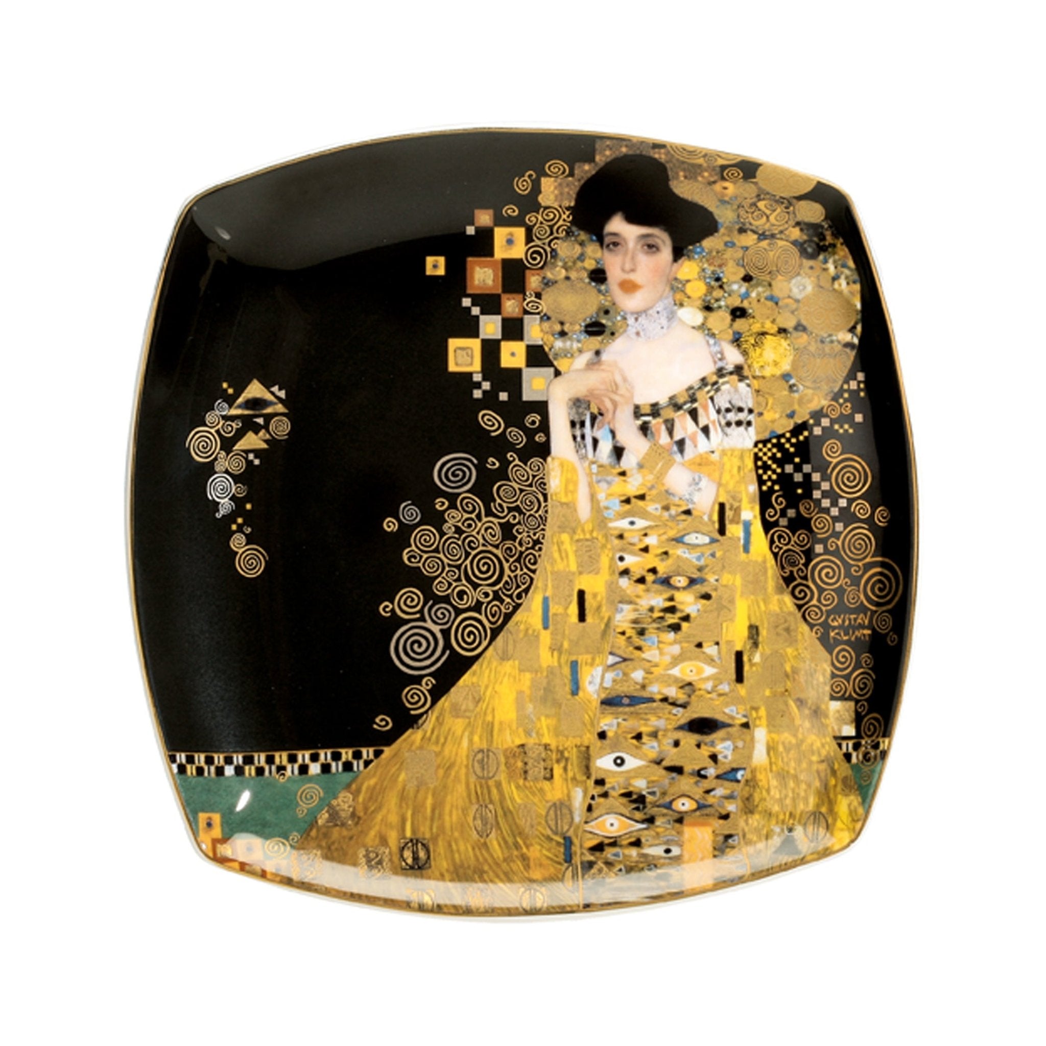 Goebel G. Klimt 手描き ティーポット型アンティーク雑貨 goebel-artis-orbis-gustav-