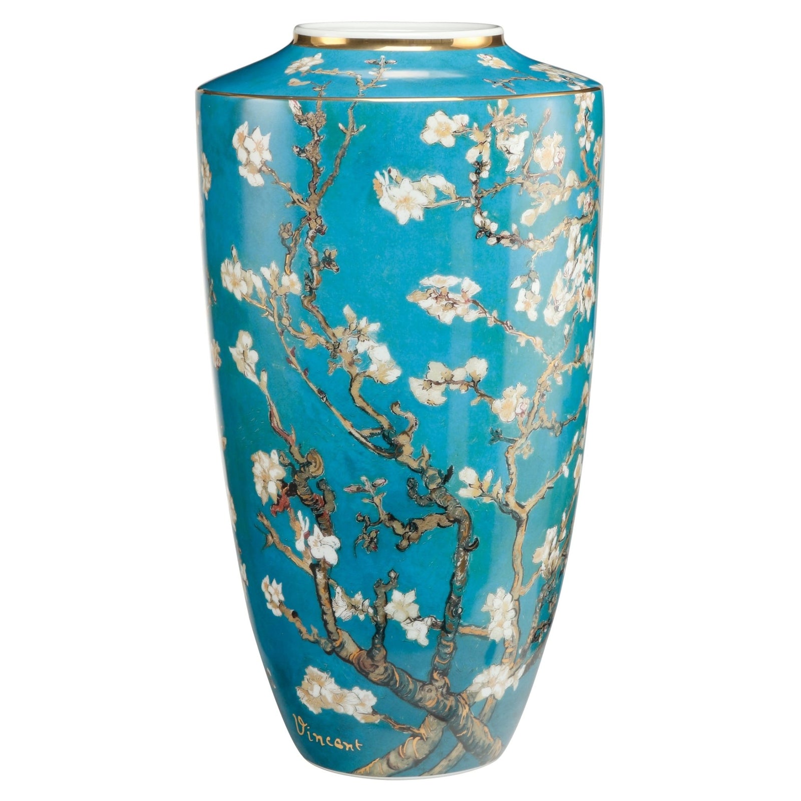 66539191 - Goebel Artis Orbis Vincent van Gogh 'Mandelbaum Blau - Vase'