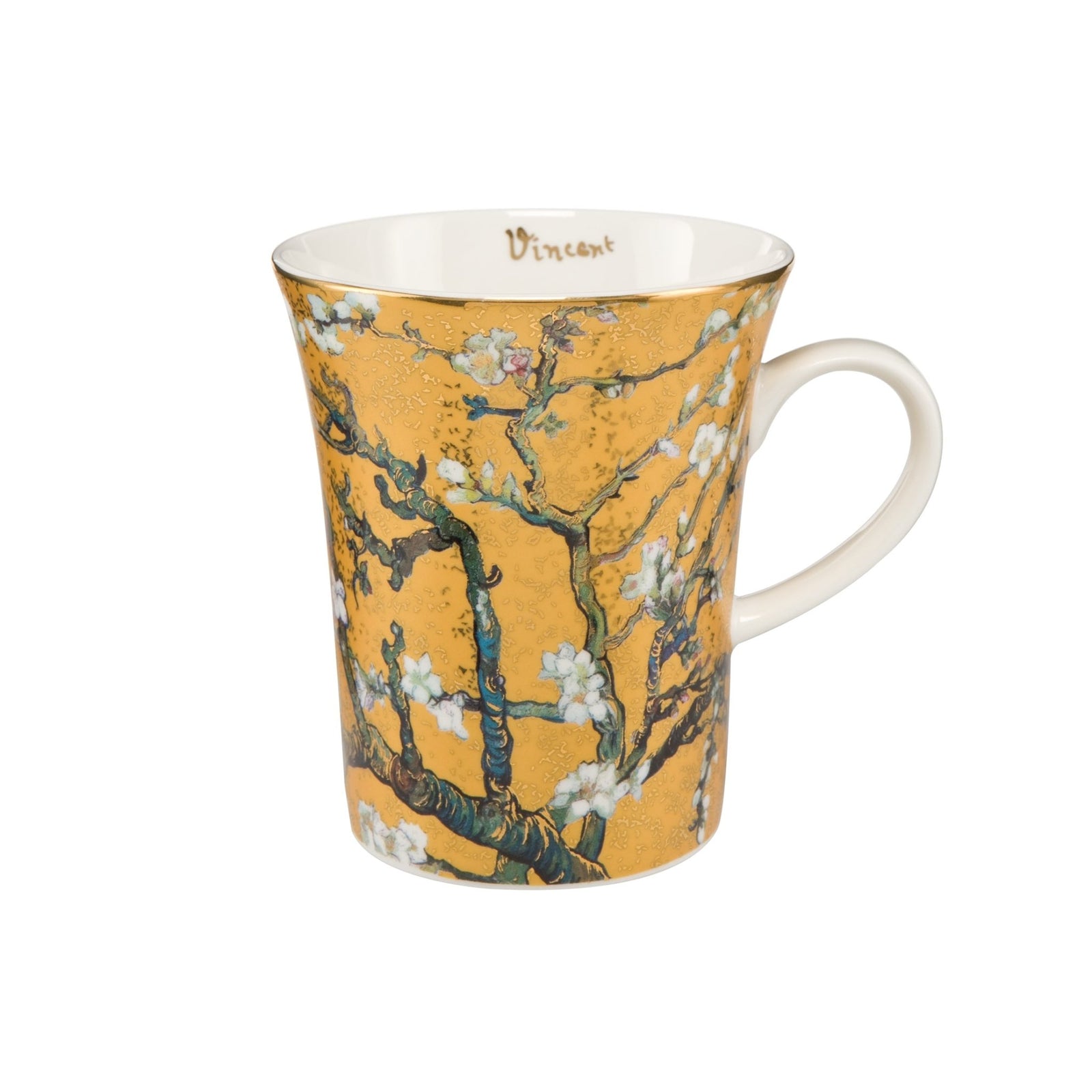 67011061 - Goebel Artis Orbis Vincent van Gogh 'Mandelbaum Gold - Künstlerbecher'
