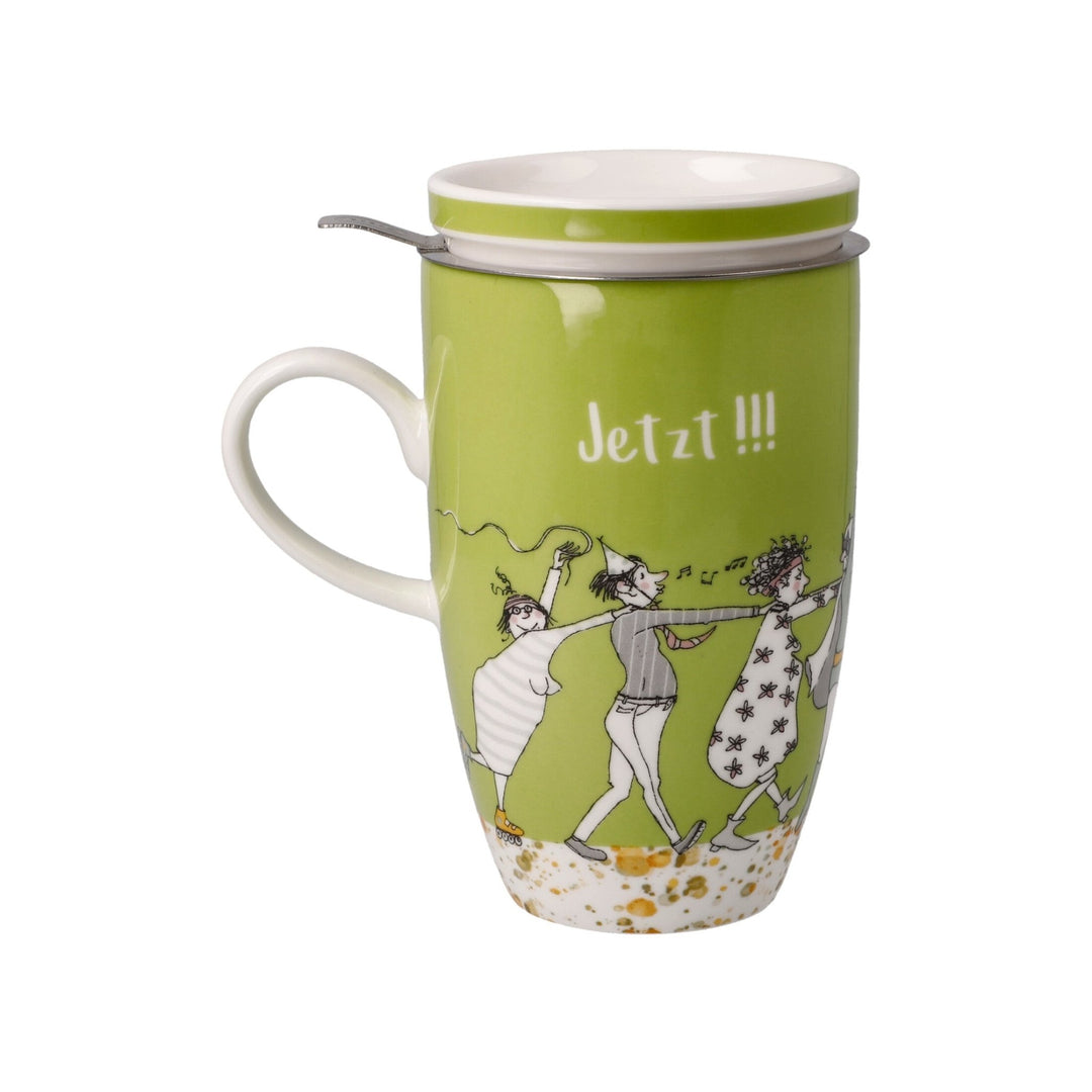 27001361 - Goebel Barbara Freundlieb Teetasse mit Deckel und Sieb &