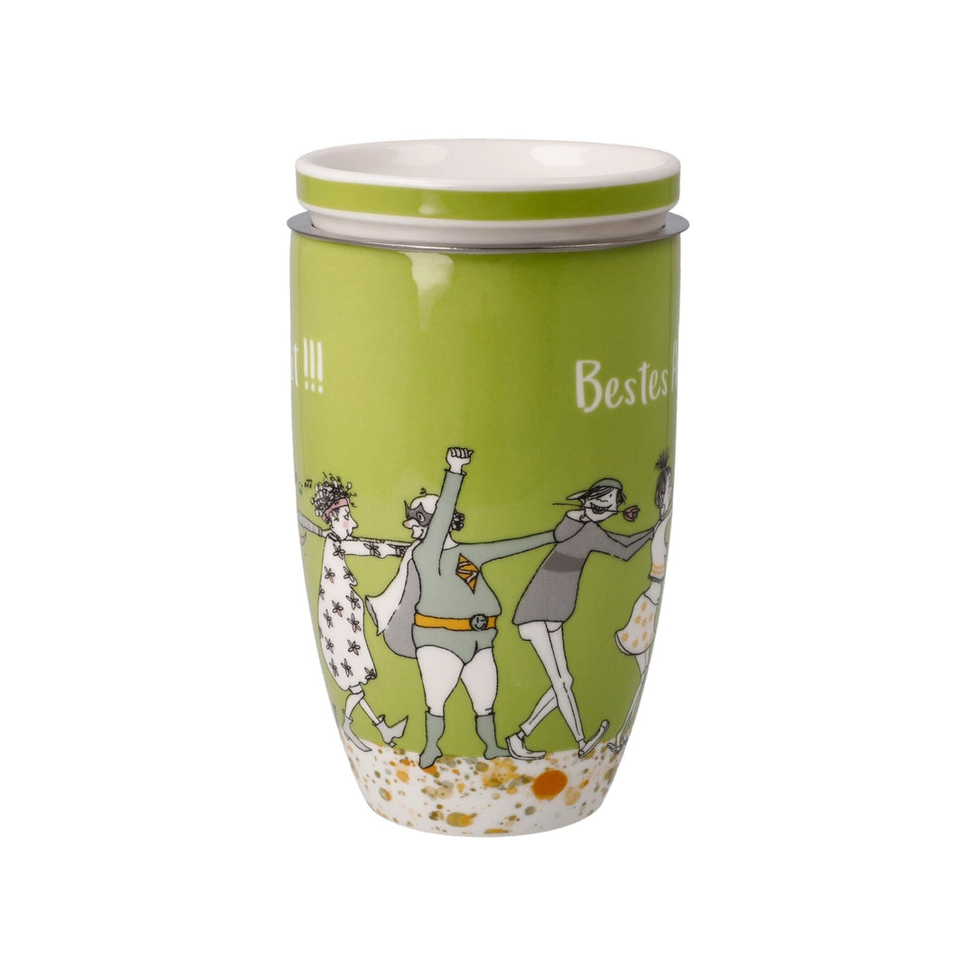 27001361 - Goebel Barbara Freundlieb Teetasse mit Deckel und Sieb &