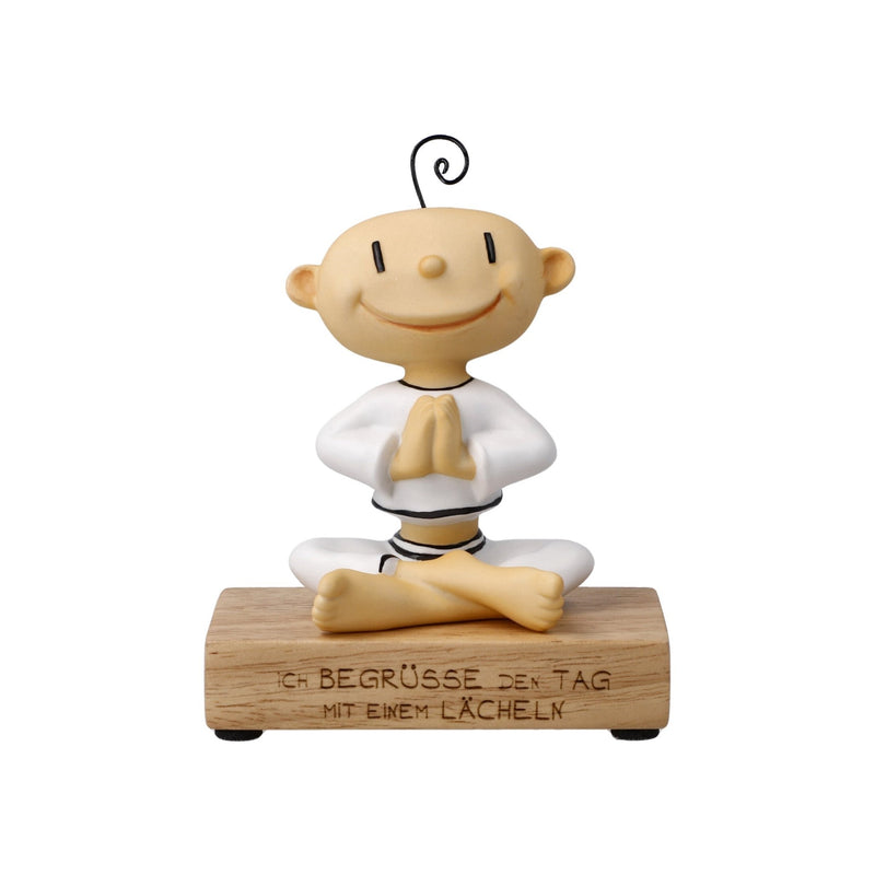 54102261 - Goebel Der kleine Yogi® 'Figur - Ich begrüße den Tag mit einem L.'