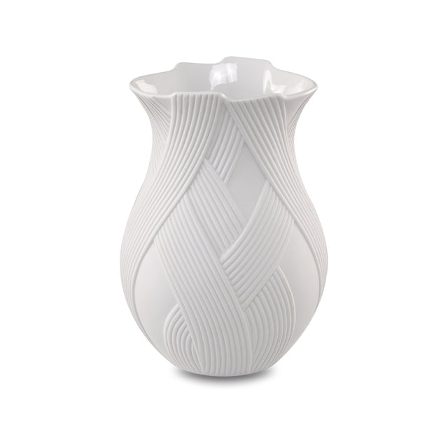14000715 - Goebel Kaiser Porzellan Hacienda, biskuit 'Vase 15.5 cm - Hacienda'