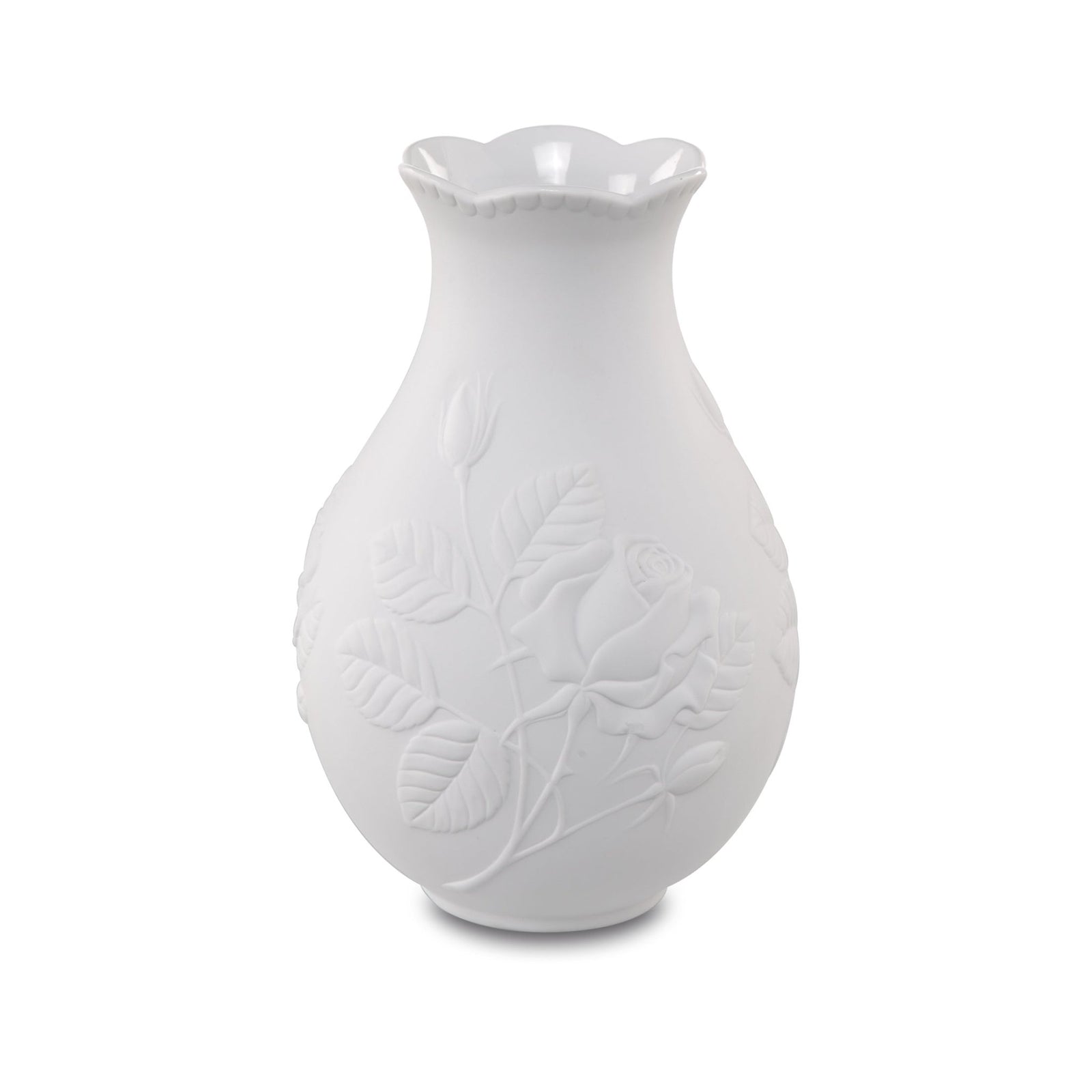 14001259 - Goebel Kaiser Porzellan Rosengarten 'Vase 18 cm - Rosengarten'