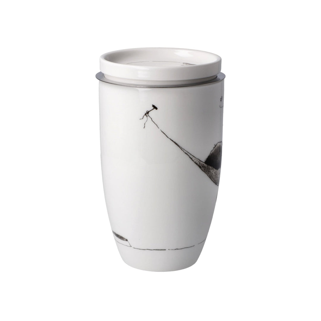 26500271 - Standard - Peter Schnellhardt - Mittagspause - Teetasse mit Deckel und Sieb