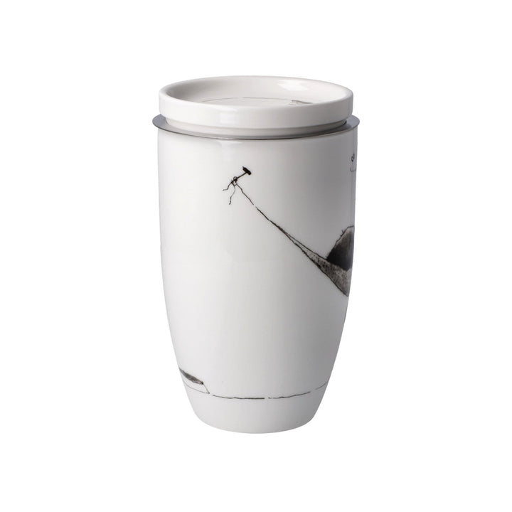26500271 - Standard - Peter Schnellhardt - Mittagspause - Teetasse mit Deckel und Sieb
